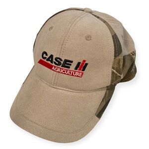 Case IH International Harvesters Tan Camo Camouflage Hat Cap Cotton K-Products